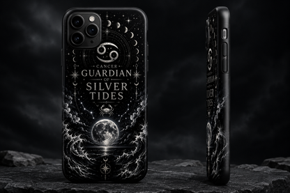 Cancer Celestial Ocean Case – Guardian of Silver Tides